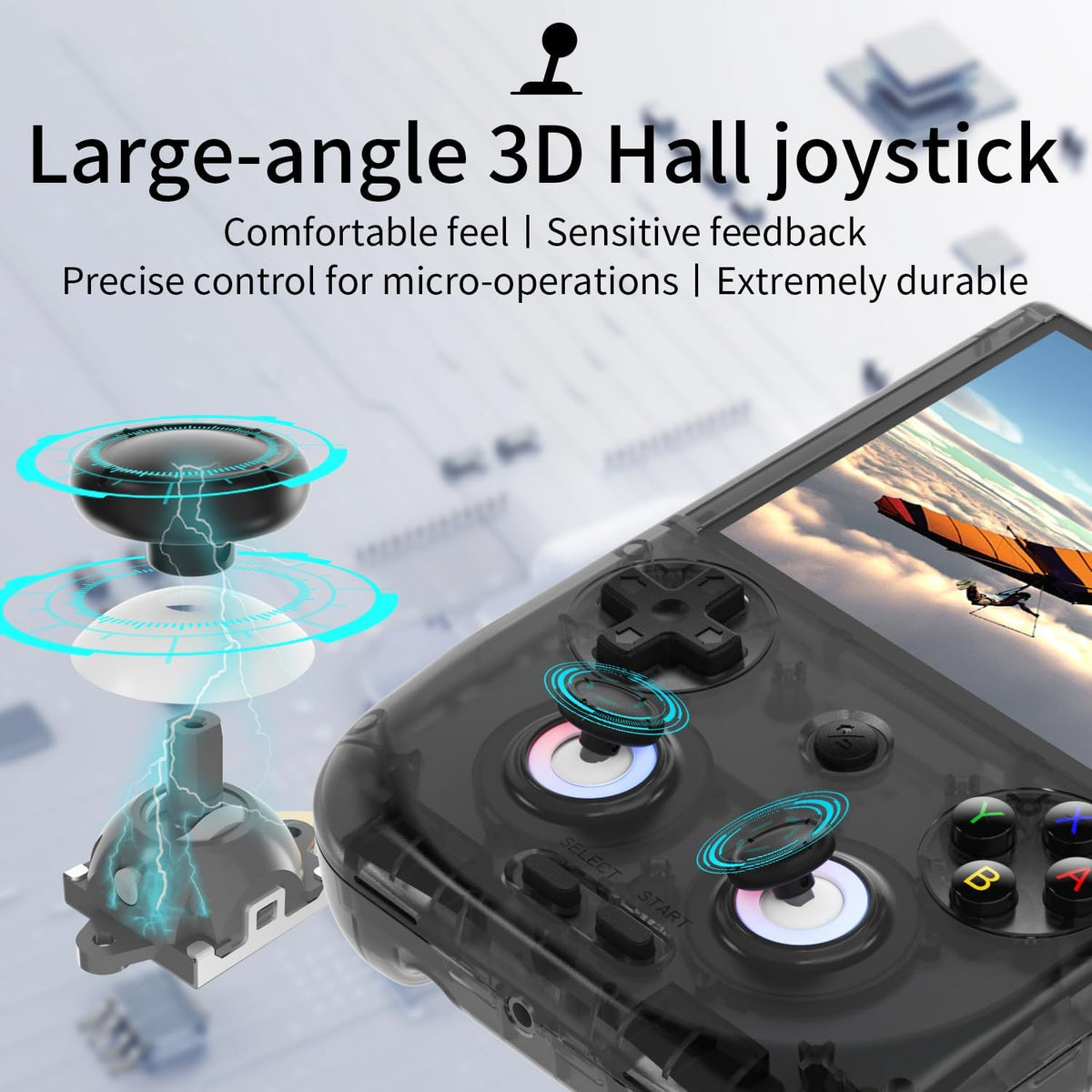 RG406V Handheld Game Console Preloaded Games RG 406V 4-inch IPS Multi-touch Screen Retro Game