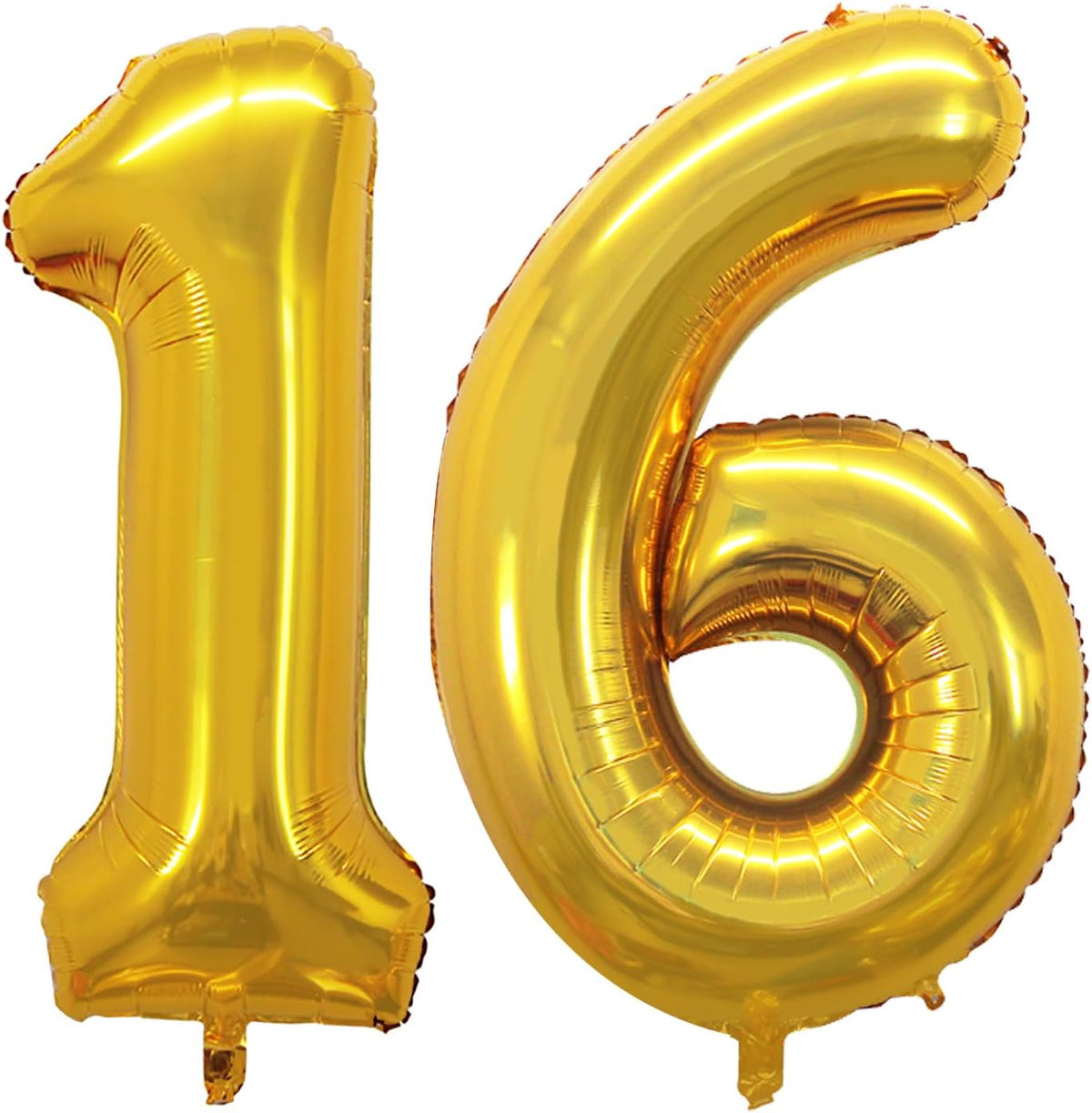 GOER Number 16 Balloons for 16th Birthday Sweet 16 Party Decorations,42 Inch Jumbo Foil Helium 61