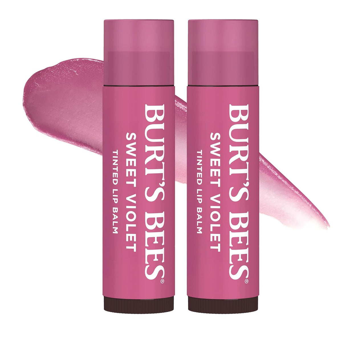 Burt's Bees Lip Tint Balm with Long Lasting 2 in 1 Duo Tinted Balm Formula, Color Infused with