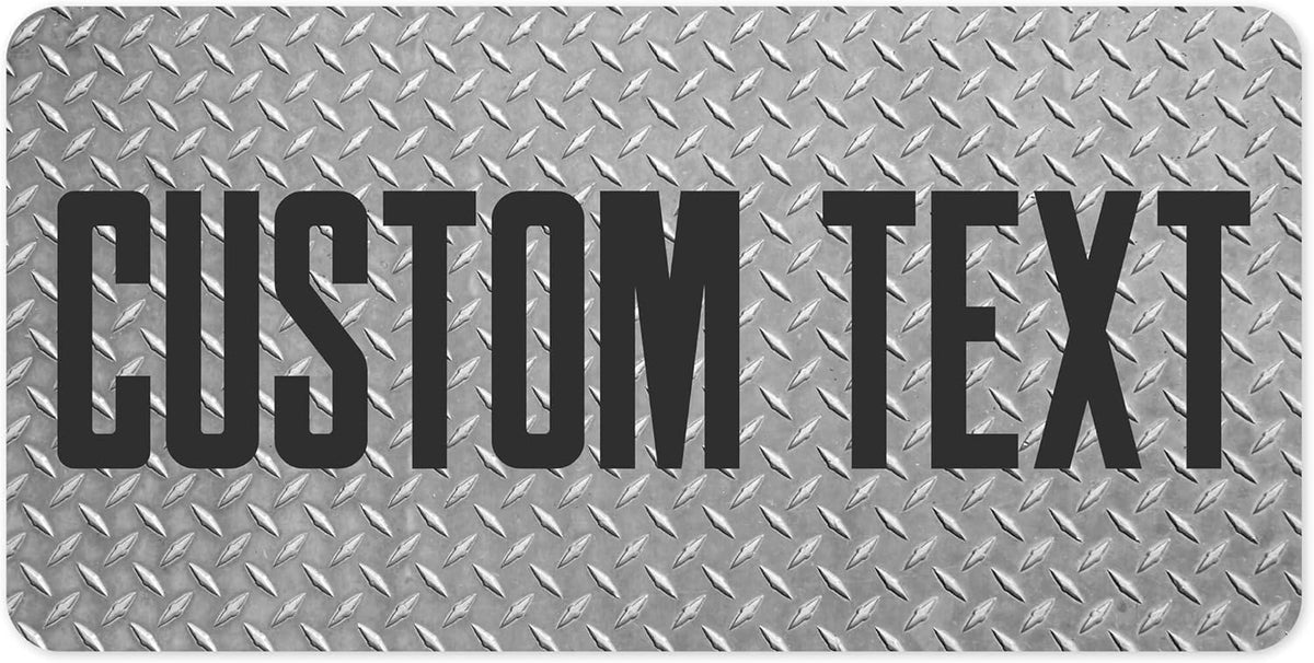 Custom Sign, Custom Street Sign, 11 Font Colors, 13 Font Styles, 4 Hole Options, 22 Sizes, 9x18