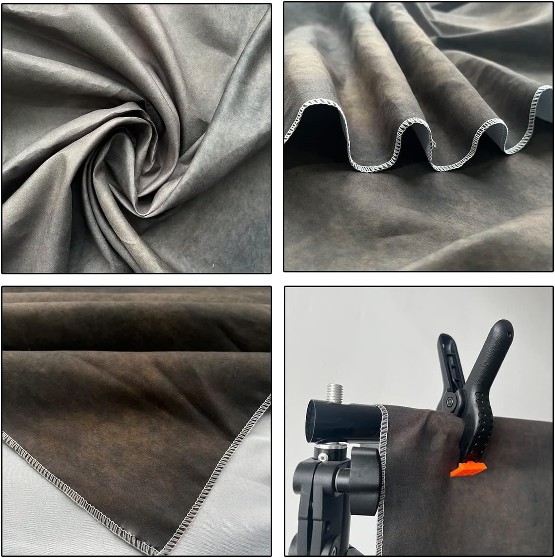 5x7ft Dark Brown Mottled Texture Photography Backdrop for Portrait Photo Studio Prop Abstract