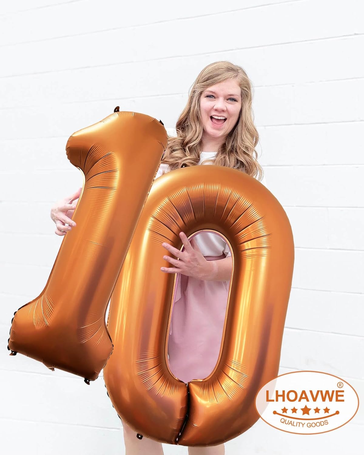Number 15 Orange Balloons 40 Inch Giant Foil Helium for 15th Birthday Party Supplies 51st