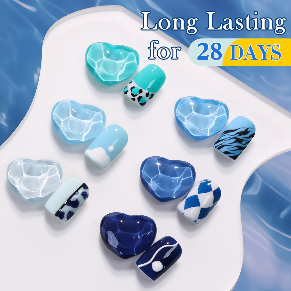Double Rhythm 6 Pcs 15 ML Gel Polish Set Same Color Same Bottle Soak Off Gel Polish Kit Nail Art