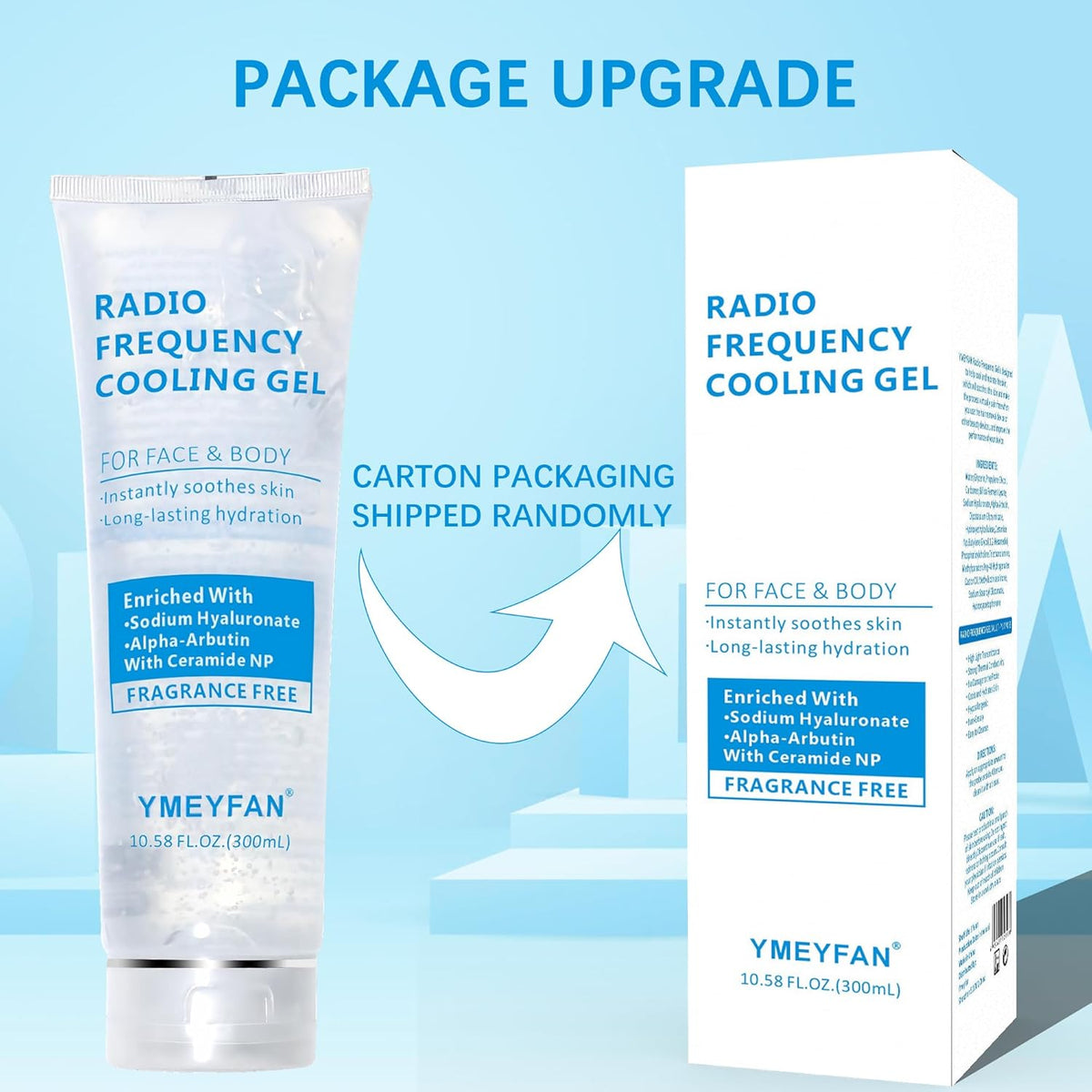 Conductive Gel for Microcurrent, Radio Frequency Gel Primer for RF Facial Machine, Fragrance-Free