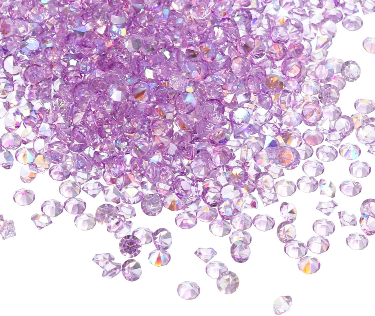 PATIKIL 14000Pcs Wedding Table Scatter Confetti Crystals 3mm Acrylic Diamonds Vase Fillers Gems for