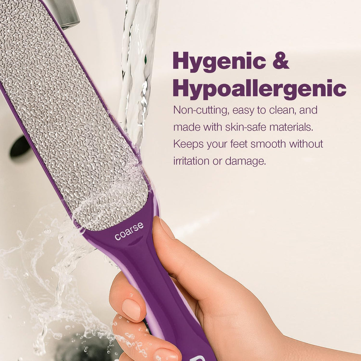 Probelle Double Sided Multidirectional Nickel Foot File Callus Remover - Immediately Reduces