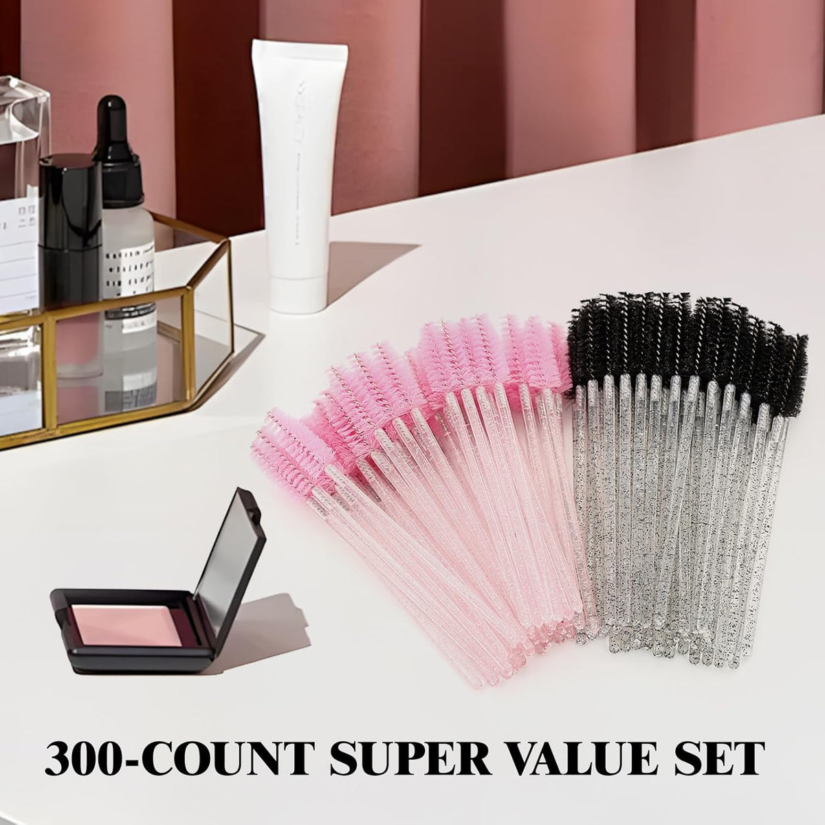 Mascara Wands, Lash Spoolies For Eyelash Extensions, Eyebrows Brush, Disposable Eye Lashes Brushes