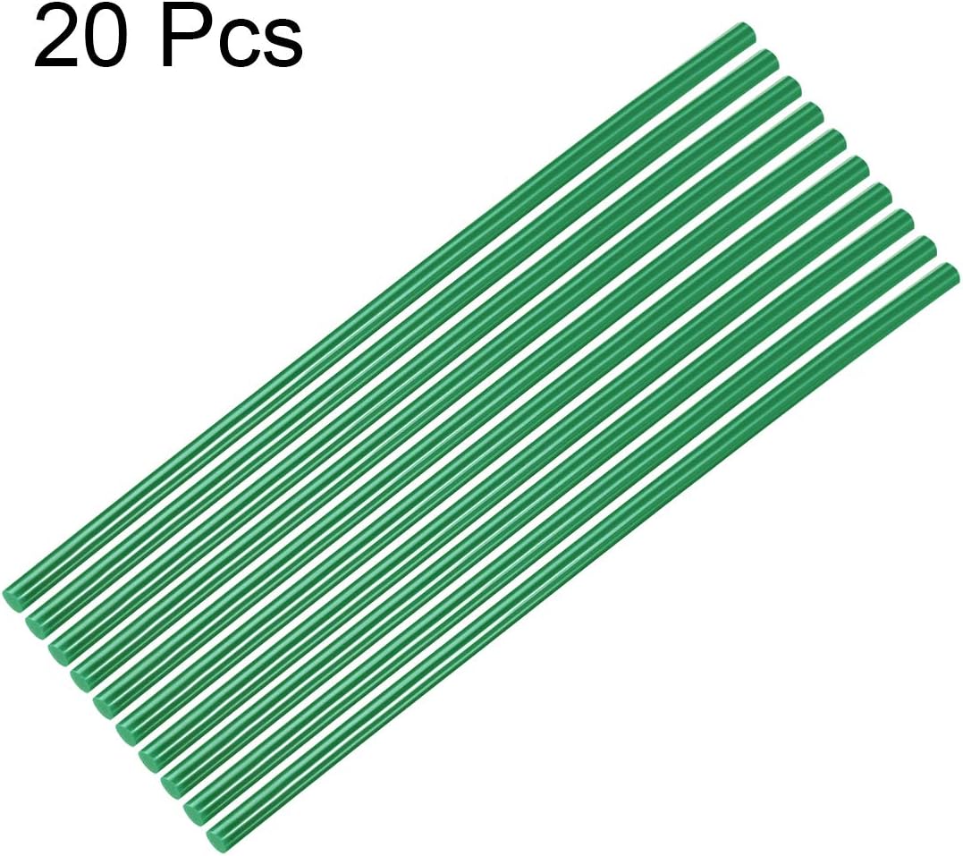 uxcell 20pcs Hot Glue Sticks for Glue Gun 7mm/0.28-inch x 10-inch Mini Hot Melt Adhesive Glue Stick