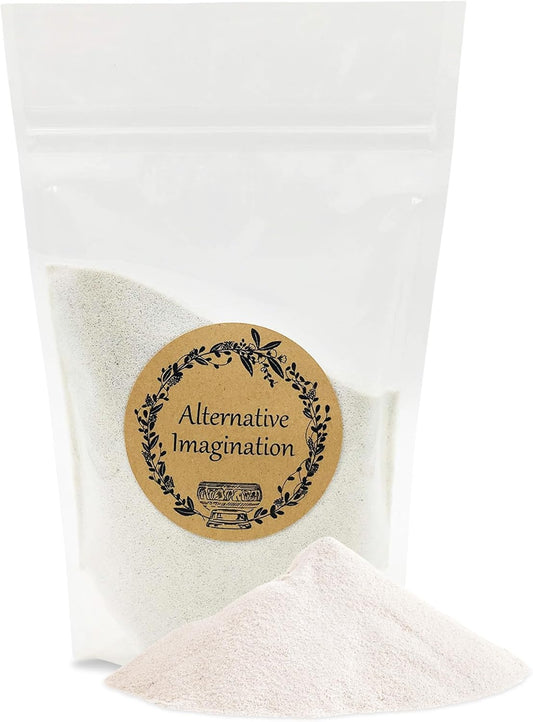 White Sand - Fine Sand for Zen Garden, Resin Incense Burner, Smudge Bowl, Ritual Incense, Cast Iron