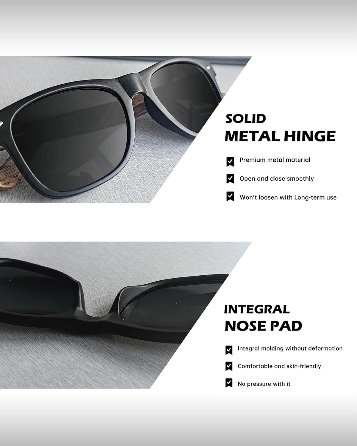 Bride and Groom Polarized Sunglasses for Wedding – UV400 Protection, Lightweight & Stylish Couple