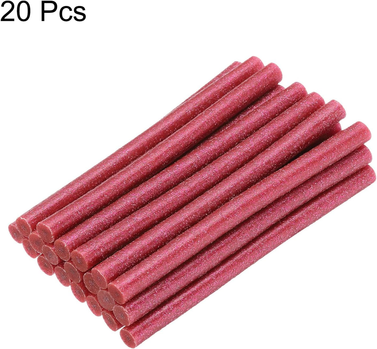 uxcell 20pcs Hot Glue Sticks for Glue Gun 7mm/0.28-inch x 4-inch Mini Hot Melt Adhesive Glue Stick