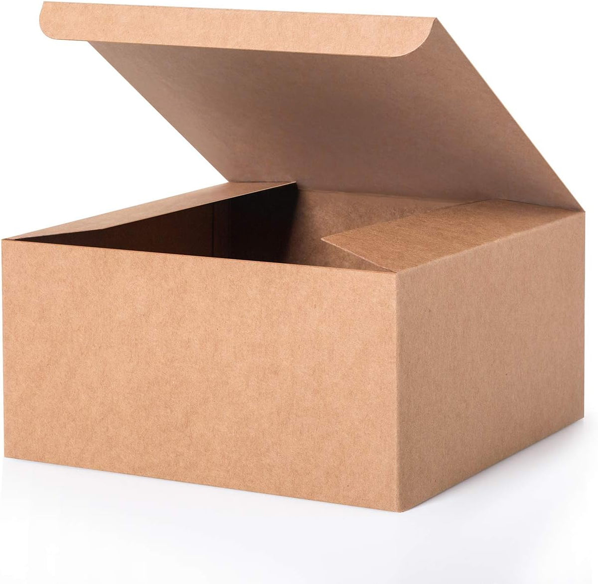 GEFTOL Gift Box 10 Pack 8 x 8 x 4 inches Fold Box Paper Gift Box Bridesmaids Proposal Box for