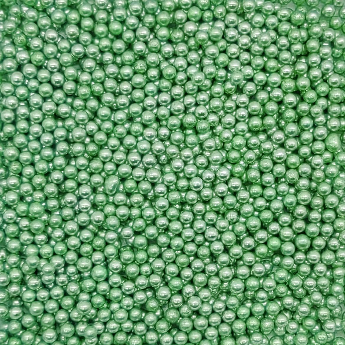 Edible Silver Green Pearl Sugar Sprinkles Candy 4mm Mini Pearls Cake Decorations Cupcake Toppers