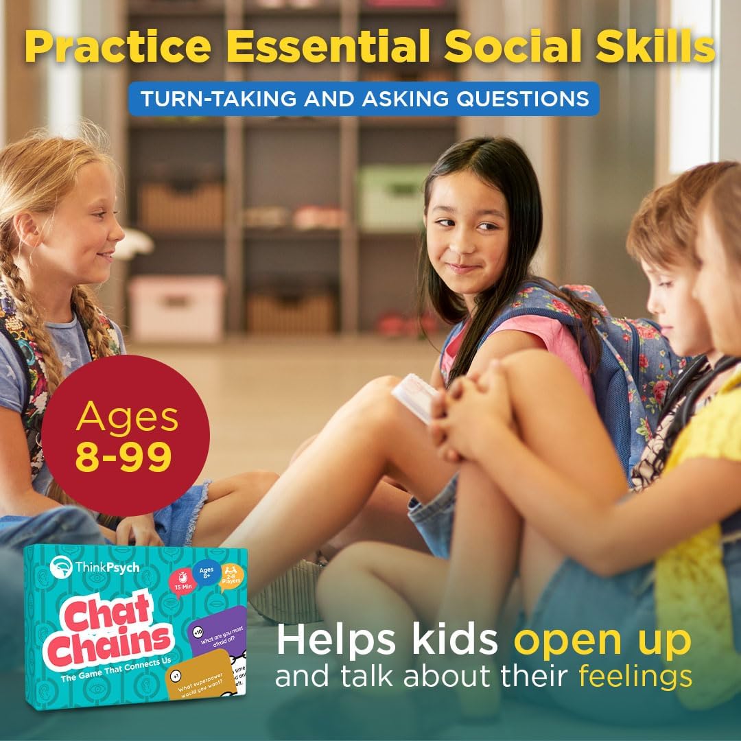 Chat Chains - The Game That Connects Us | Emotional Social Skills Games for Teens | Kids Therapy