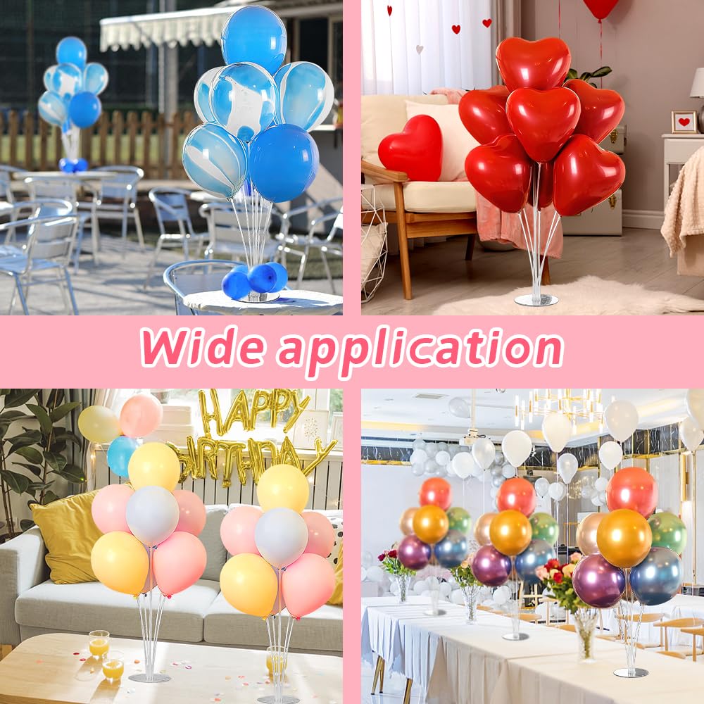 4 Sets Balloon Stand Kit Balloon Arch Kit for Birthday Party Baby Shower