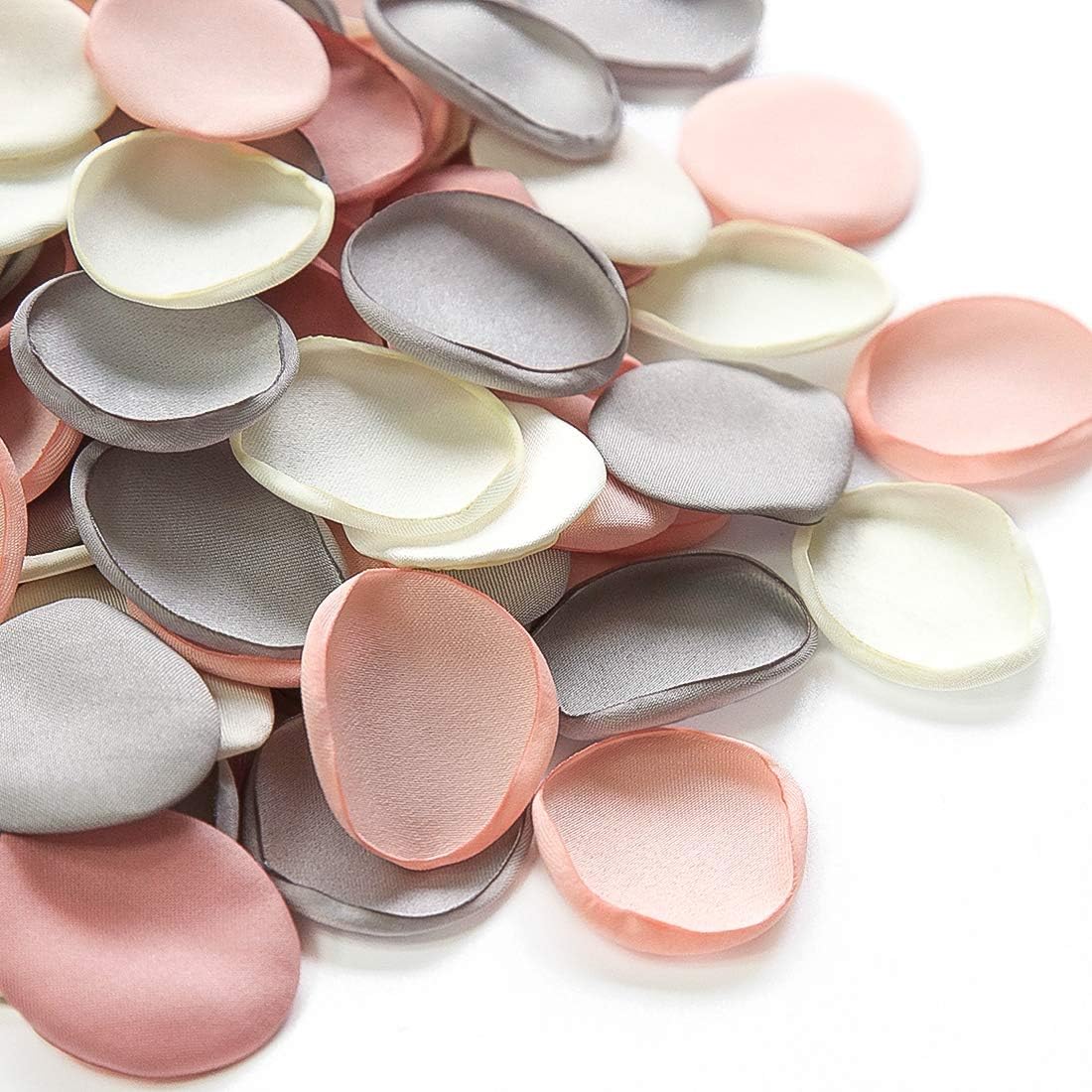 Floroom 300pcs Rose Petals Artificial Faux Silk Flower Petals for Wedding Flower Girl Basket Aisle