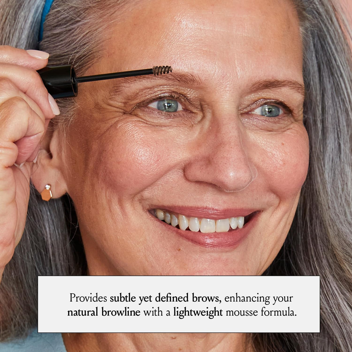 Boom Brow ™ Lightweight Shaping Eyebrow Mousse for Natural Brows, Subtle Definition & Volume Makeup