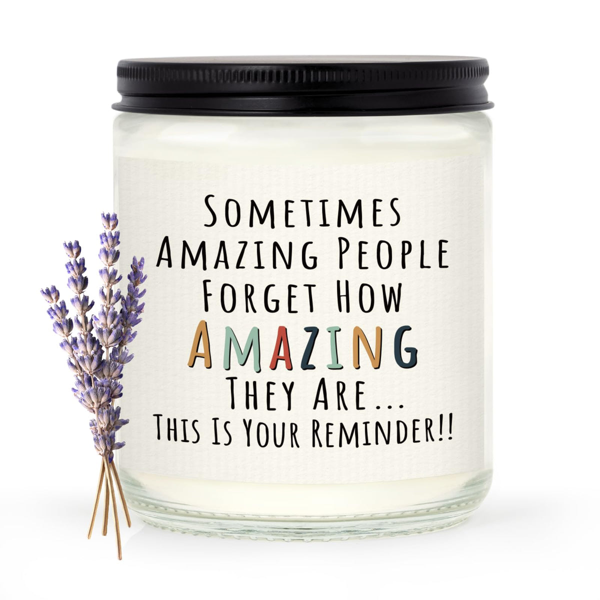Craftique Gifts for Women, Birthday Gifts for Women- You're Amazing Candle