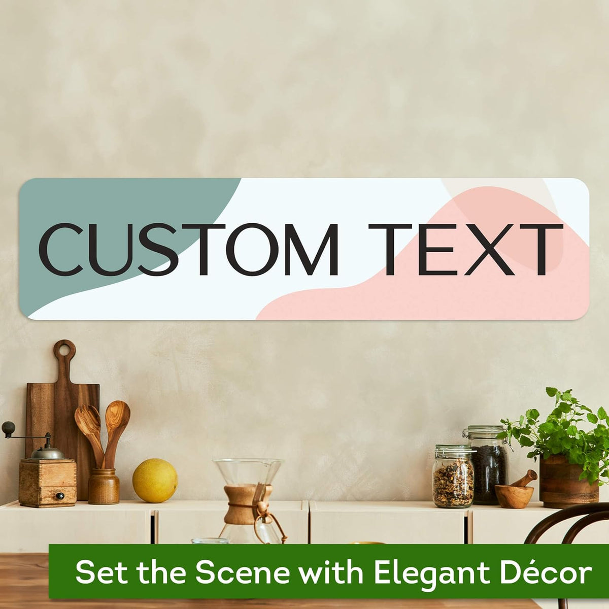 Custom Sign, Custom Street Sign, 11 Font Colors, 13 Font Styles, 4 Hole Options, 22 Sizes, 8x32