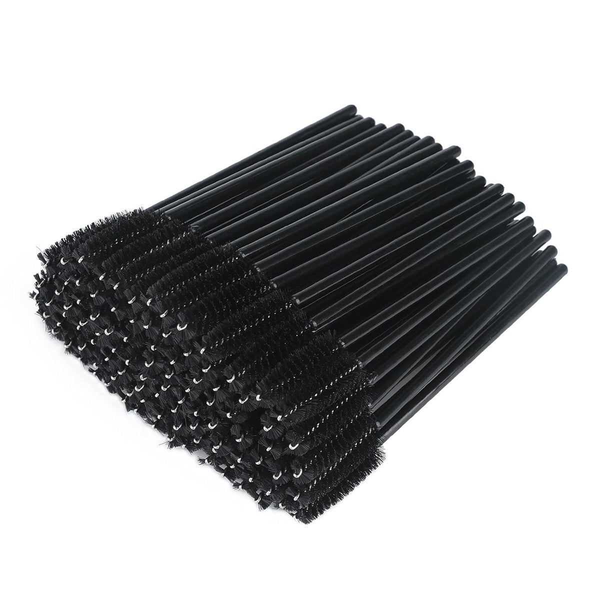 G2PLUS 100PCS Disposable Eyelash Brushes, Adjustable Mascara Wands Makeup Applicator Kits, Eyelash