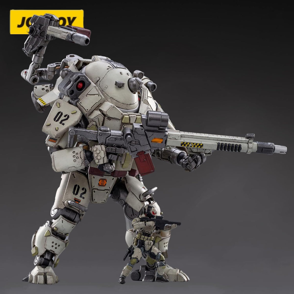 JOYTOY 1/25 Action Figures Iron Wrecker 02 Tactical Mecha Anime Figure Collection Modern Military