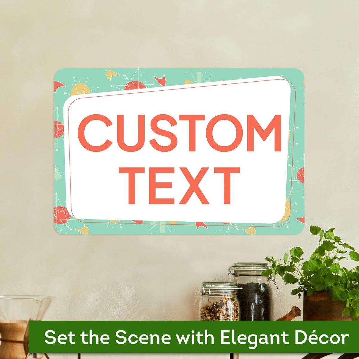 Custom Sign, Custom Street Sign, 11 Font Colors, 13 Font Styles, 4 Hole Options, 22 Sizes, 12x18
