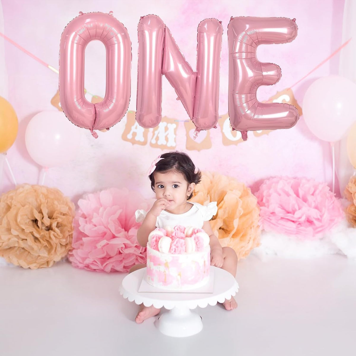 40 Inch Pastel Pink Letter Balloon, Giant Custom Alphabet V Foil Balloon Baby Pink, Mylar Self