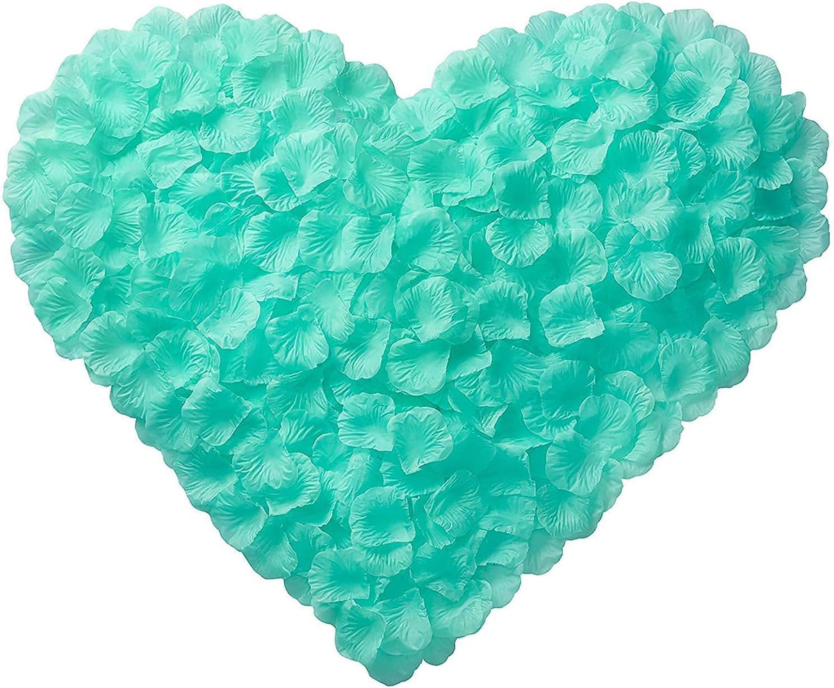 ocharzy 1000 PCS Rose Petals for Wedding, Silk Flower Rose Petals, Romantic Night for Her/Him Set