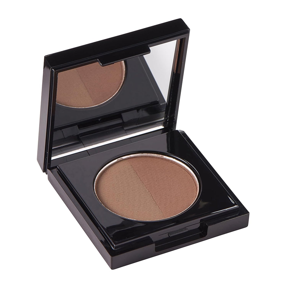 Arches and Halos Duo Luxury Brow Powder - Eyebrow Shaper and Color - Powder Compact with 2 Neutral