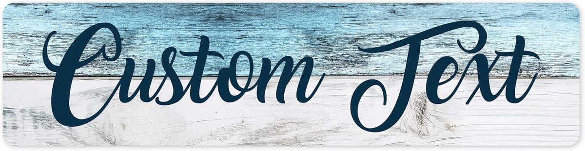 Custom Sign, Custom Street Sign, Ideal Chritmas Gift, 11 Font Colors, 13 Font Styles, 4 Hole