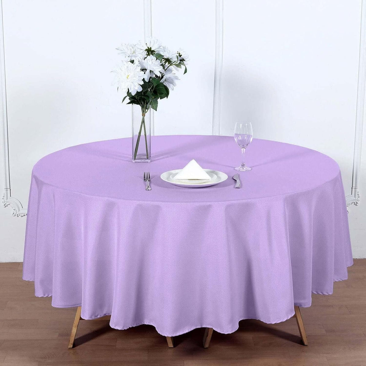 Efavormart Round Tablecloth, 90 Inch Stain & Wrinkle Resistant Washable Table Cloth, Decorative