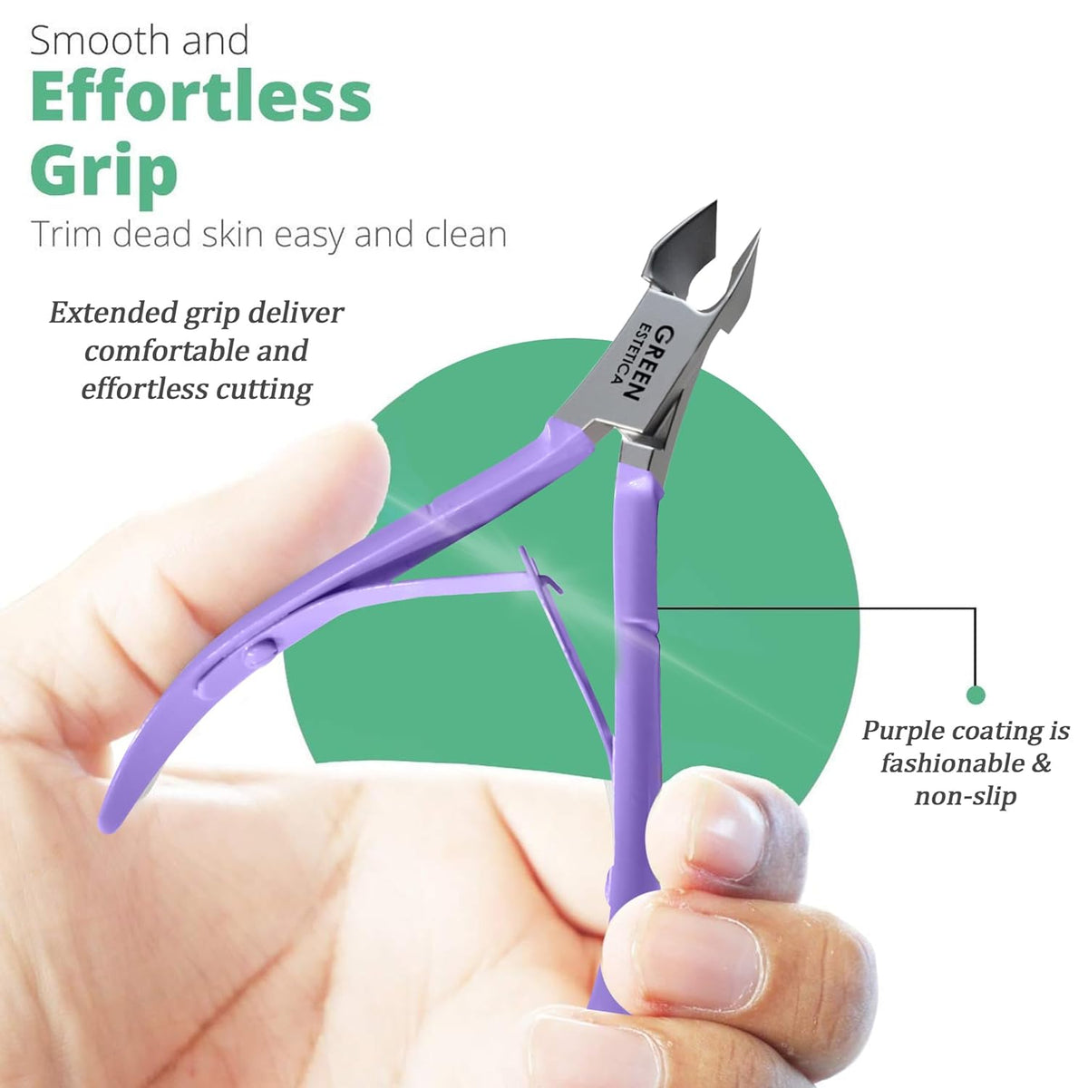 Professional Cuticle Trimmer Nail Cuticle Cutter Stainless Steel Cuticle Nippers with Sharp Blades