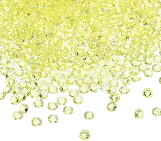 PATIKIL 4000 Pcs Wedding Table Scatter Confetti Crystals 6mm Acrylic Diamonds Vase Fillers Gems for