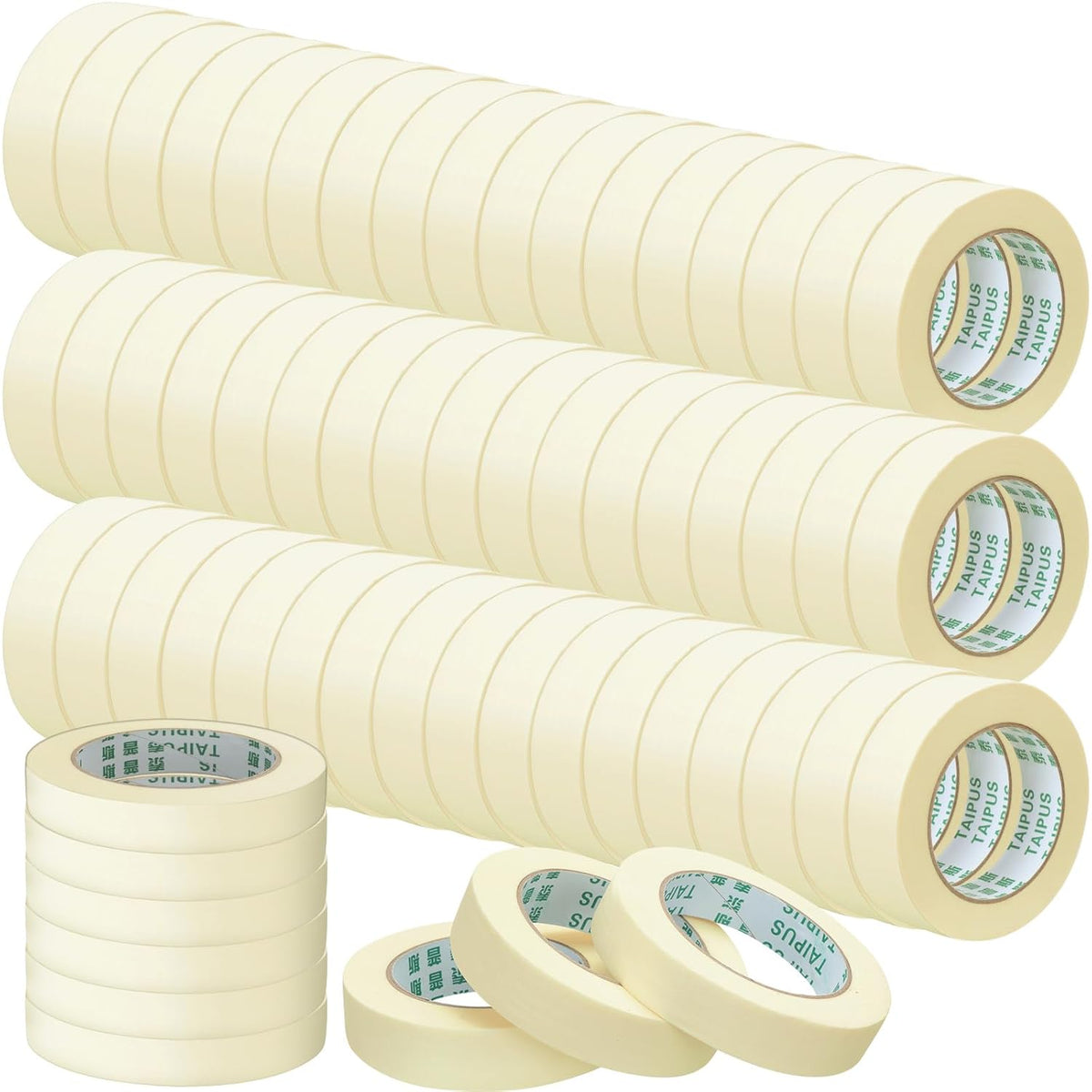 Masking Tape Bulk General Purpose Masking Painting Tape 55 Yards for Painting Home Office School