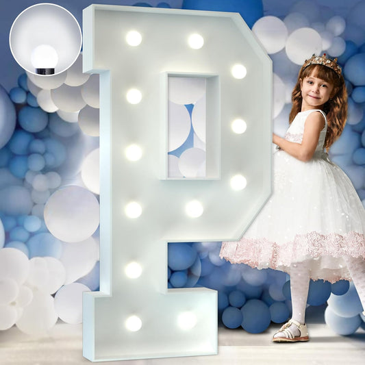 Marquee Letters 4 Feet Tall Large Light Up Letters Baby Shower Decorations Wedding Engagement White
