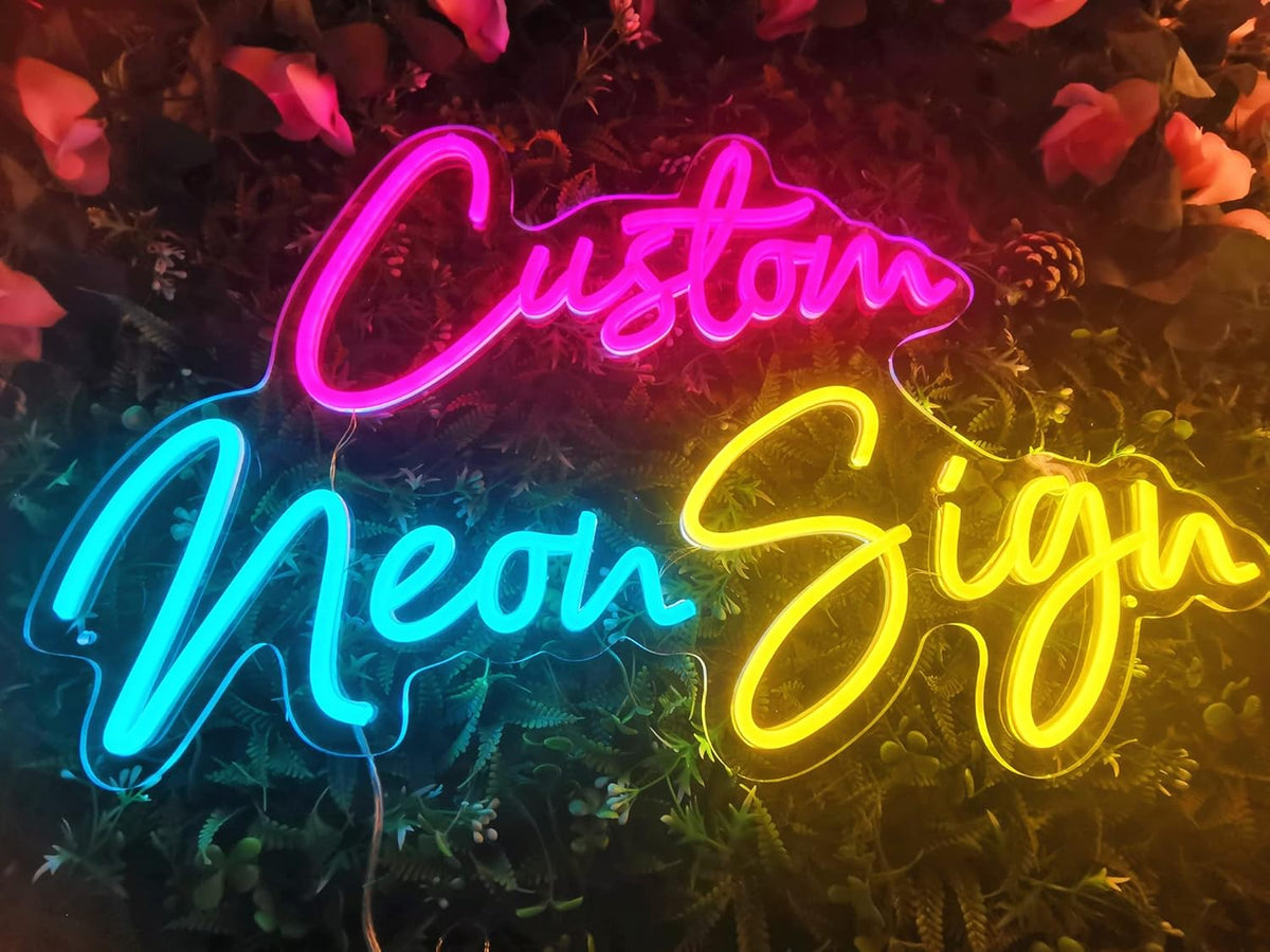 Custom Neon Sign for Wall Decor,Room decor,LED Neon Sign Customizable for Wedding,Birthday