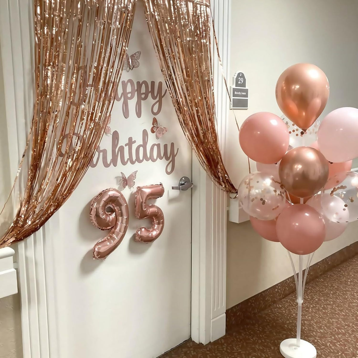 Dusty Pink Balloon Set, 60Pcs 12 Inch Retro Blush Pink White Sand Nude Latex Balloon with Metallic