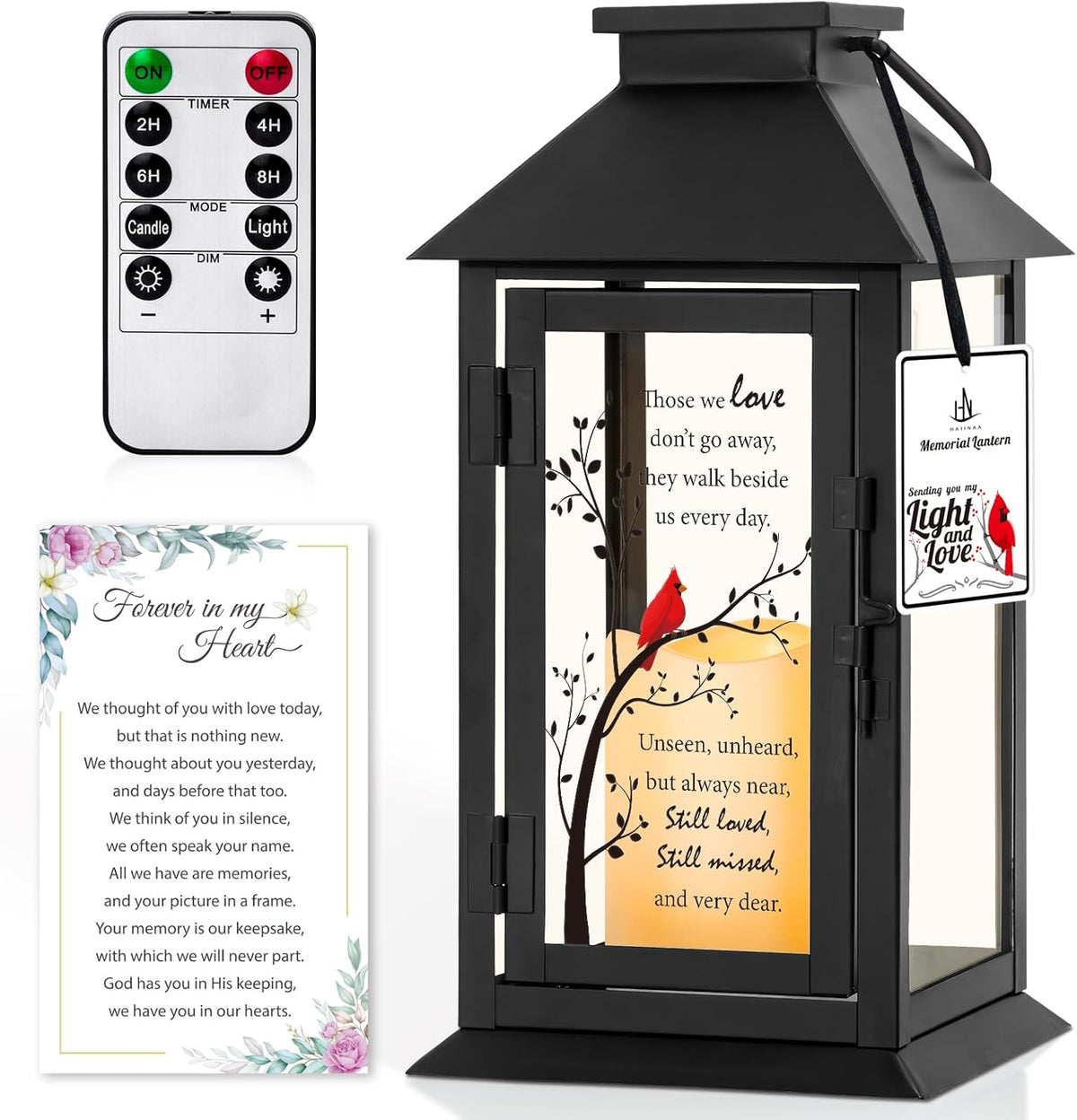 Memorial Lantern Bereavement Gifts in Memory of Loved One Memorial Gifts for Loss of Mother Loss of