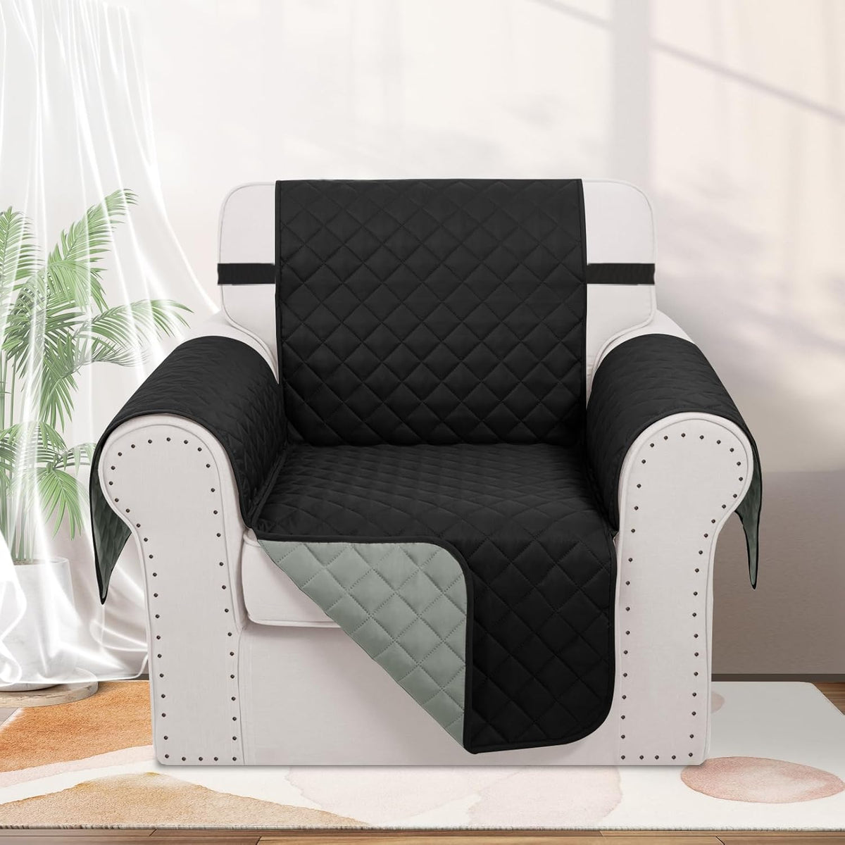 Recliner Chair Covers Reversible Sofa Cover Couch Cover for Pets Lazy Boy Furniture