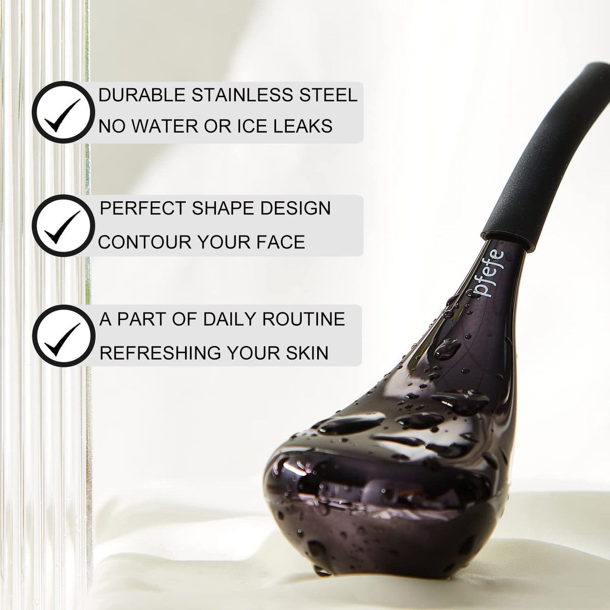 Cryo Sticks for Face, Ice Globes Cryo Globes for Facials, Esthetician Supplies Gifts, Unbreakable