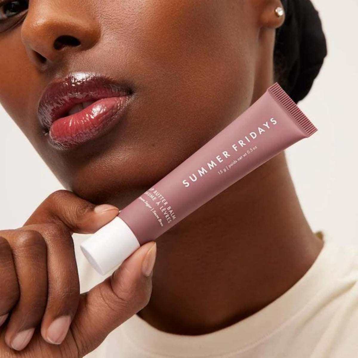 Summer Fridays Tinted Lip Butter Balm - Conditioning Vegan Lip Balm for Instant Moisture, Shine &