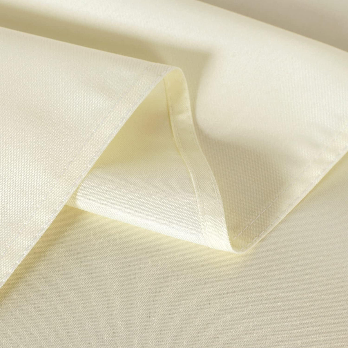 sancua 2 Pack Beige Tablecloth 60 x 102 Inch, Rectangle 6 Feet Table Cloth - Stain and Wrinkle