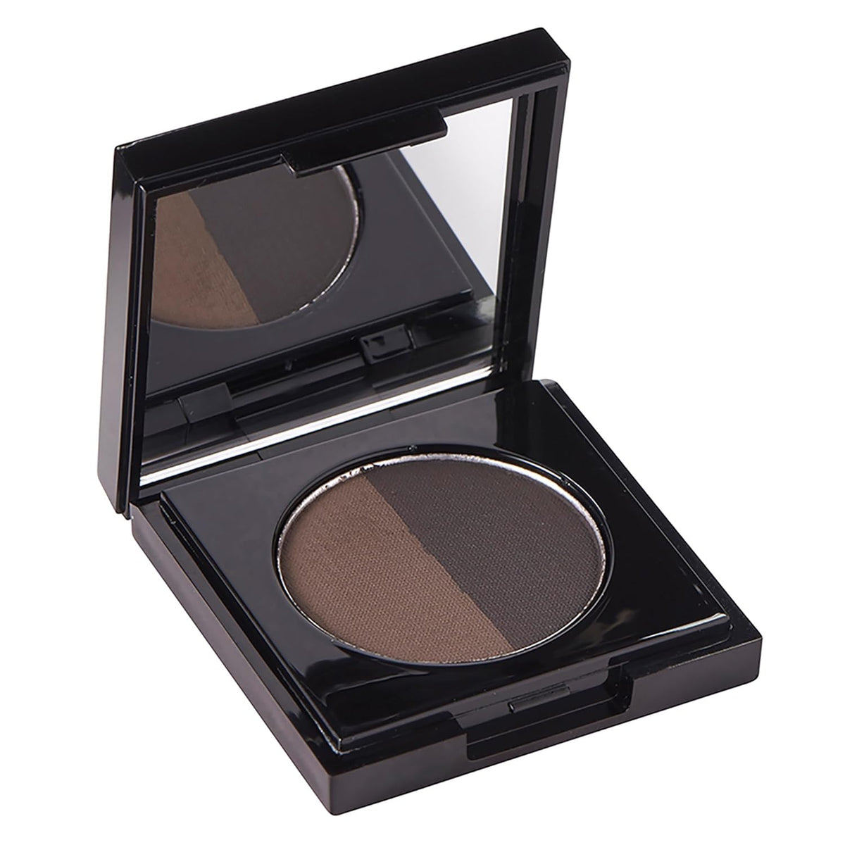 Arches and Halos Duo Luxury Brow Powder - Eyebrow Shaper and Color - Powder Compact with 2 Neutral