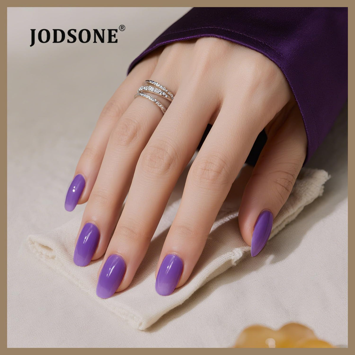 JODSONE Jelly Gel Nail Polish Kit 32 Classic Colors Crystal Transparent High Shine Base & Top Matte