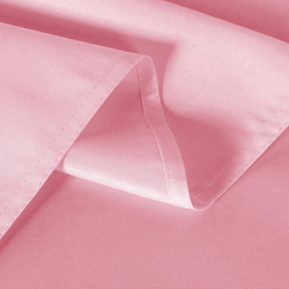 sancua 6 Pack Pink Tablecloth 60 x 102 Inch, Rectangle Table Cloth for 6 Feet Tables - Stain and
