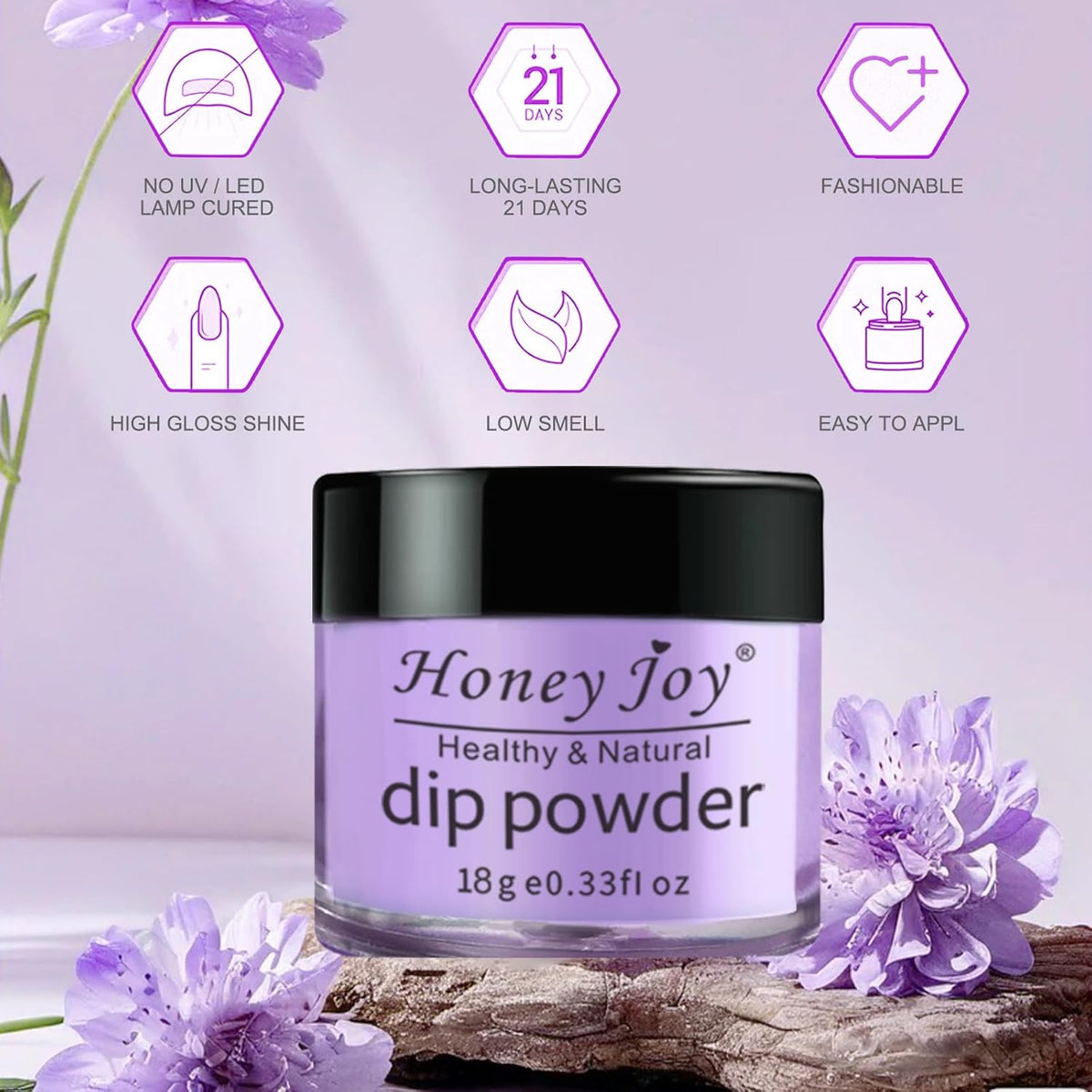 Dip Powder Nail Kit for 4 Colors System Starter Kit Acrylic Dipping System,4 PCS Dipping Powder,4