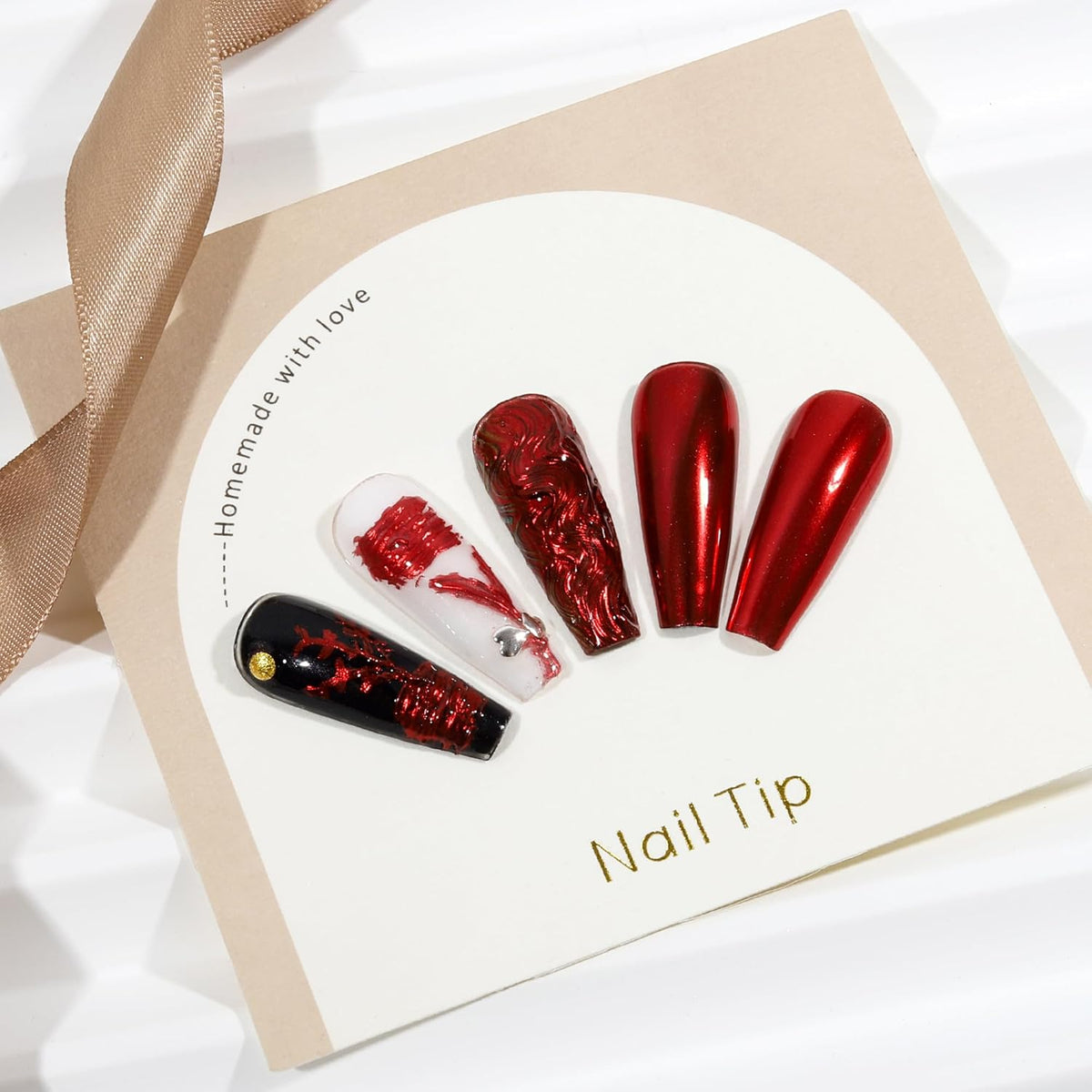 Artdone Chrome Nail Powder,Red Iridescent Aurora Powder Metallic Mirror Effect Pigment Pearlescent