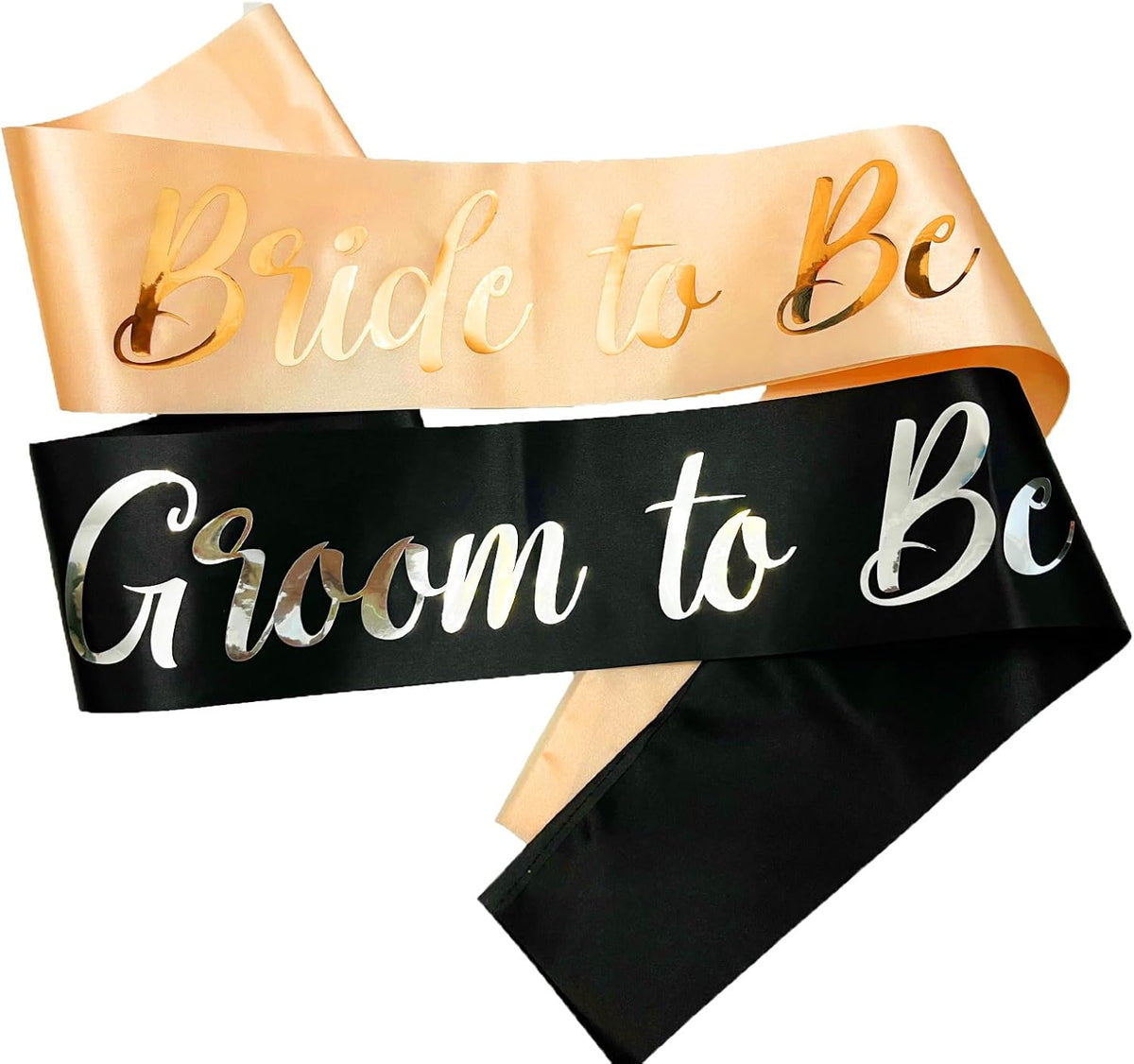 Bride to Be Sash and Groom to Be Sash, Bachelorette Party Supplies Engagement Party Favors, Bridal