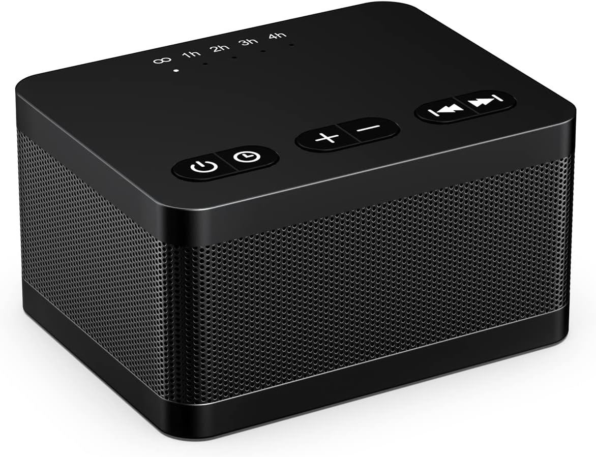 Sound Machine White Noise Machine with 30 Soothing Sounds 36 Levels Volume 5 Timers and Memory