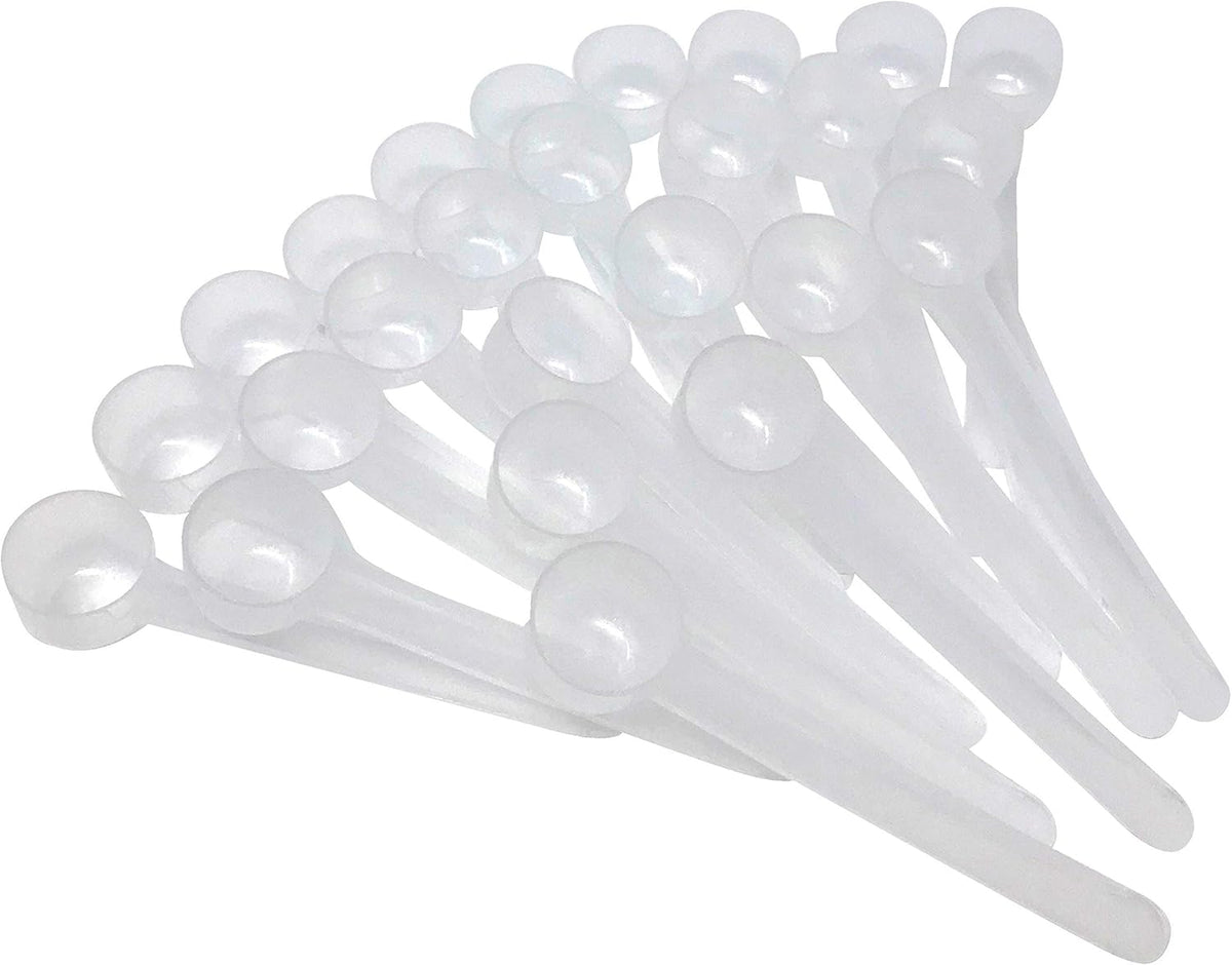 2 Teaspoon (2/3 Tablespoon | 10 mL) Long Handle Rounded Scoop for Measuring Coffee, Pet Food